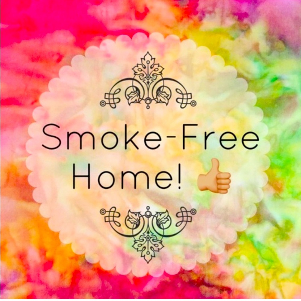 Smoke free home and pet friendly!